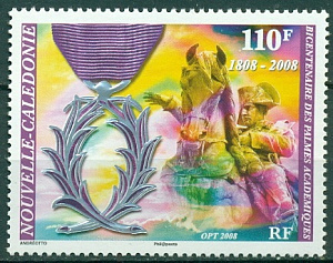 Новая Каледония, 2008, Наполеон, 1 марка